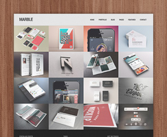 Marble - Flat Responsive Wordpress Theme