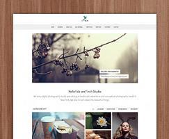 Finch – Photography & Magazine WordPress Theme