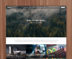 Malory - Photography & Magazine WordPress Theme